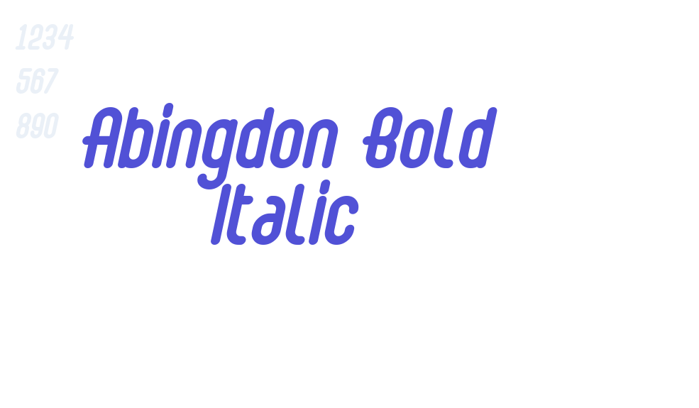 Abingdon Bold Italic-font-download