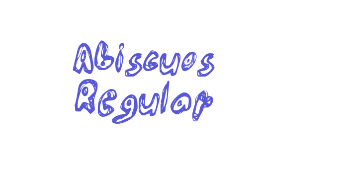 Abiscuos Regular Font Download