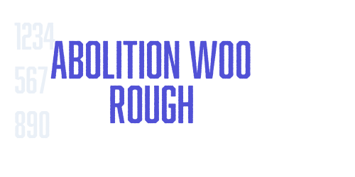 Abolition W00 Rough-font-download