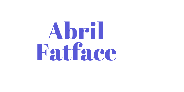 Abril Fatface Font Download