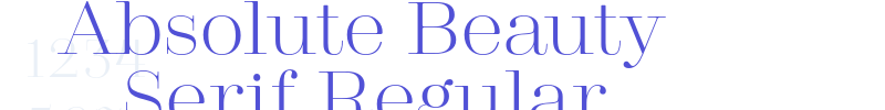 Absolute Beauty Serif Regular-font