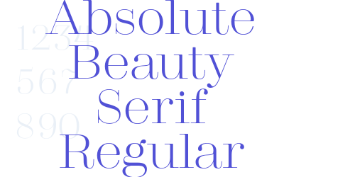 Absolute Beauty Serif Regular-font-download