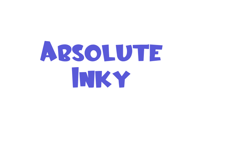 Absolute Inky Font Download