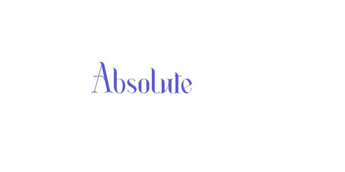 Absolute Font Download