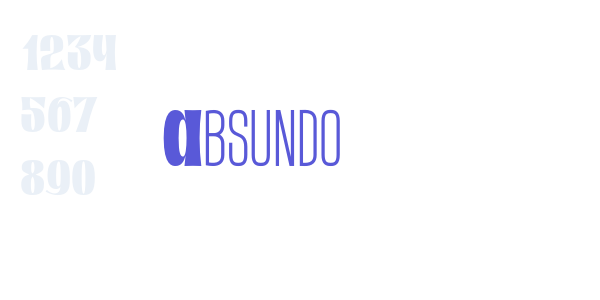 Absundo font free