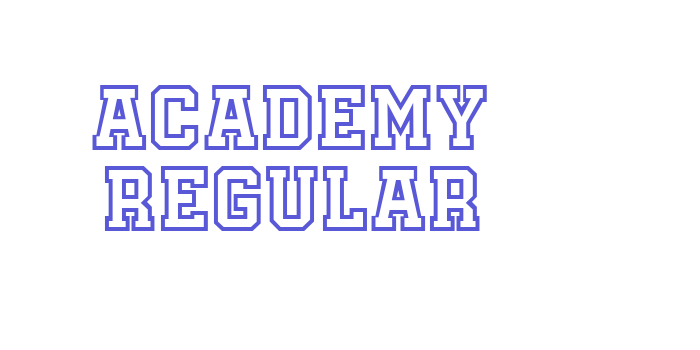 Academy Regular Font Download