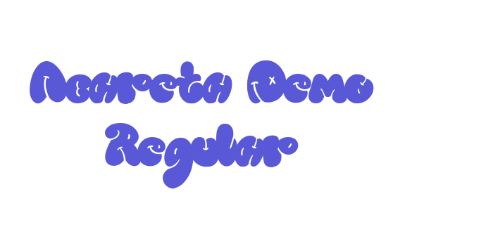 Acareta-Demo Regular Font