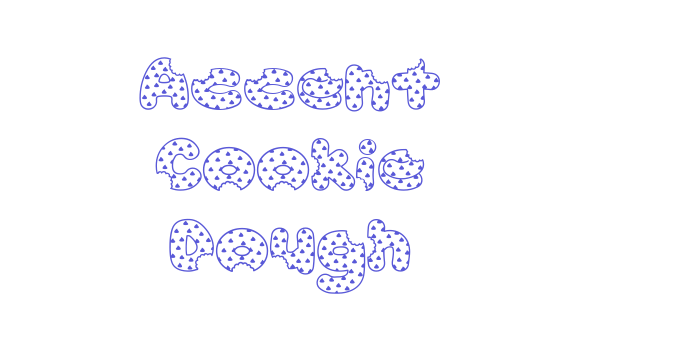 Accent Cookie Dough Font Download