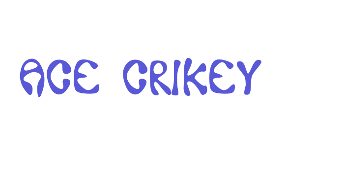 Ace Crikey Font Download