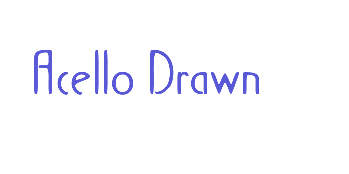 Acello Drawn Font Download