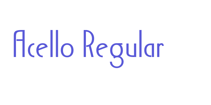 Acello Regular Font Download