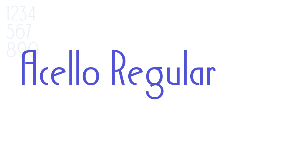 Acello Regular-font-download