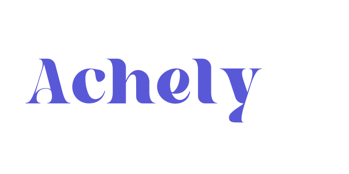 Achely Font Download