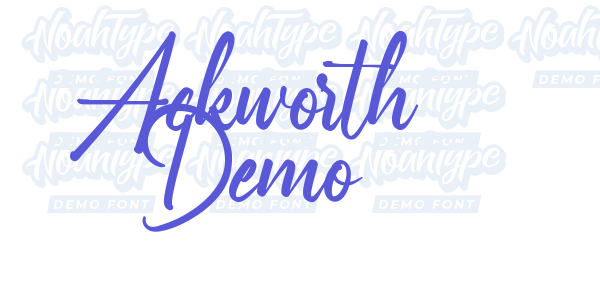 Ackworth Demo font free