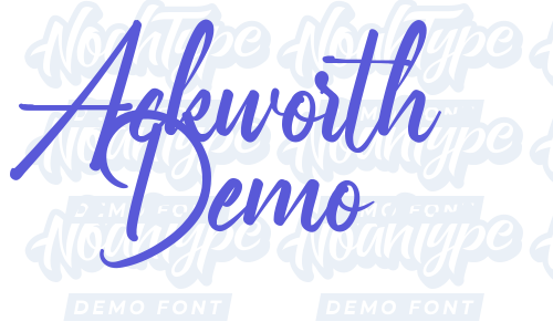 Ackworth Demo Font Download