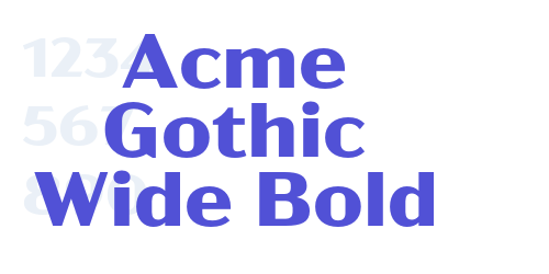 Acme Gothic Wide Bold-font-download