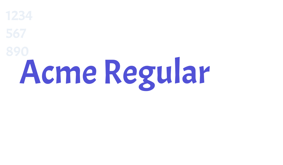 Acme Regular-font-download