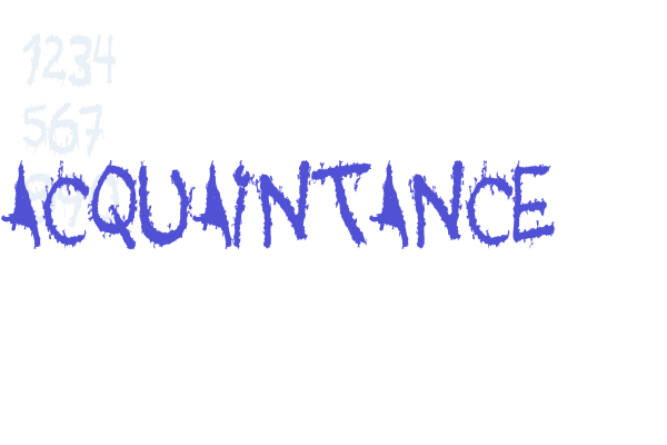 Acquaintance Font Download