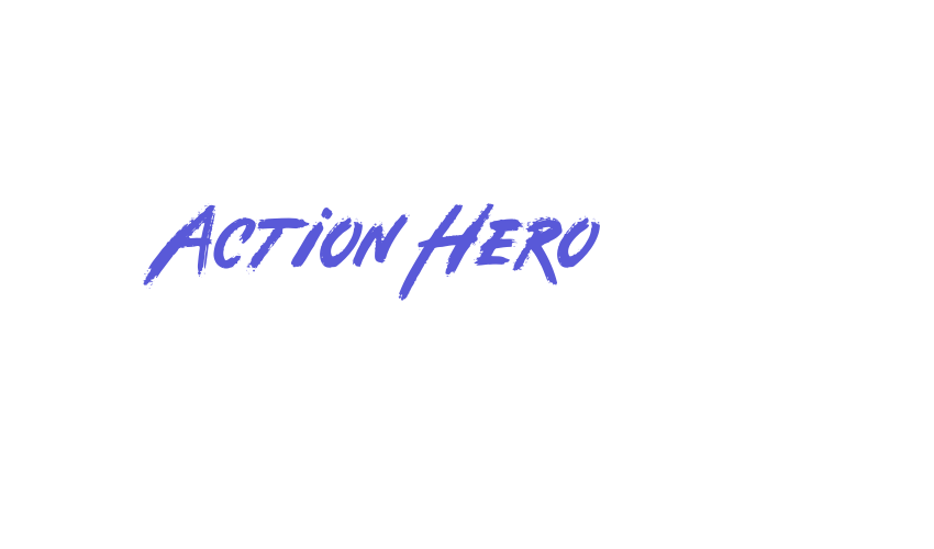 Action Hero Font Download