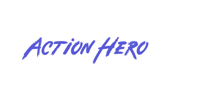 Action Hero Font