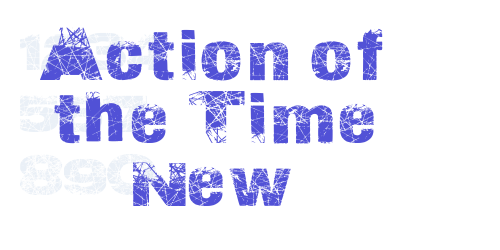 Action of the Time New-font-download