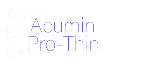 Acumin Pro-Thin-font-download