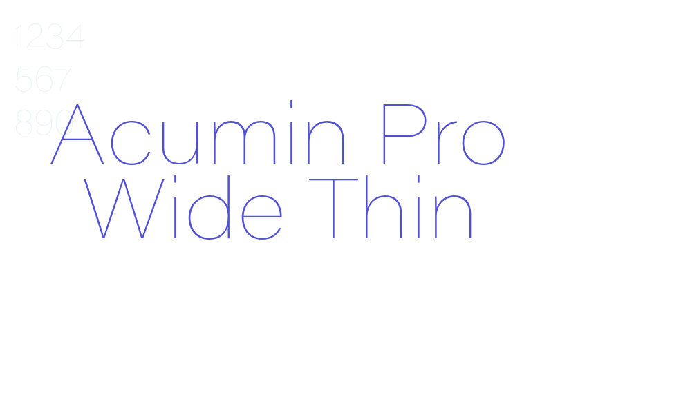 Acumin Pro Wide Thin-font-download