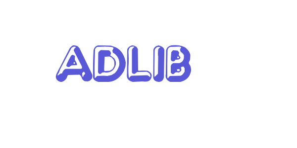 AdLib font free