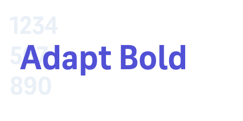 Adapt Bold-font-download