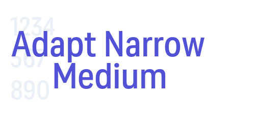 Adapt Narrow Medium-font-download