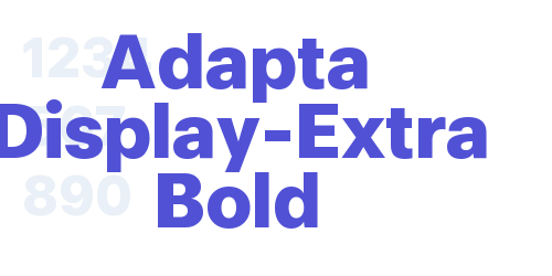 Adapta Display-Extra Bold-font-download