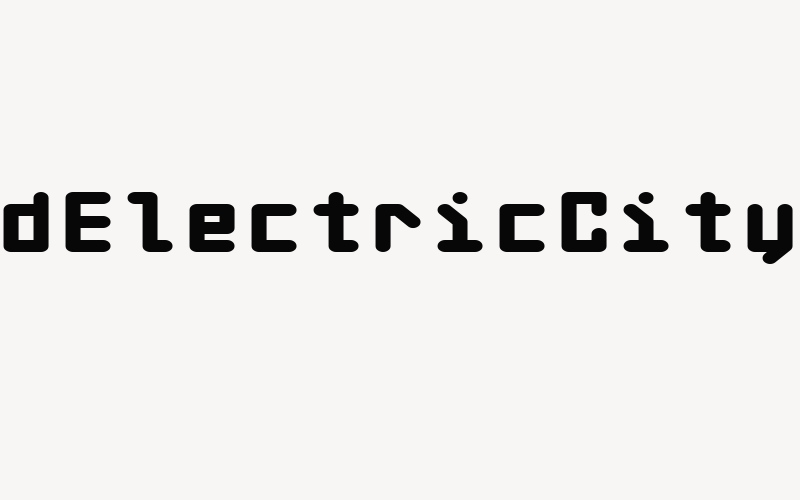 AddElectricCity Font