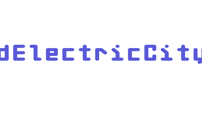 AddElectricCity Font