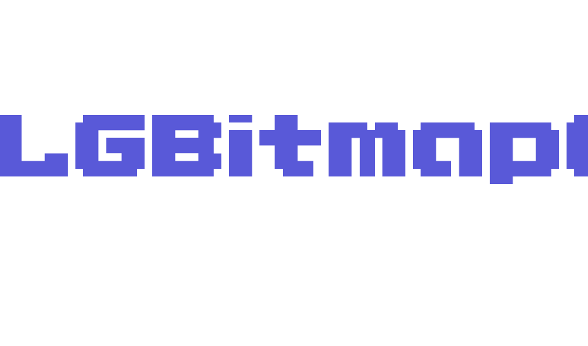 AddLGBitmap09 Font