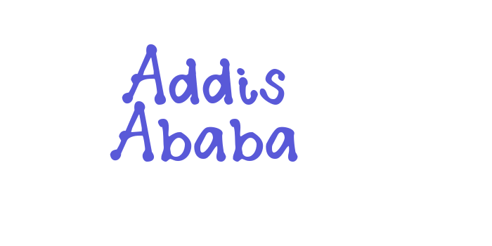 Addis Ababa Font Download