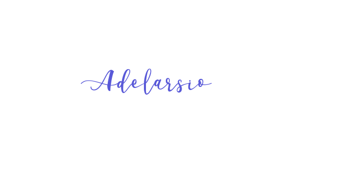 Adelarsio Font Download