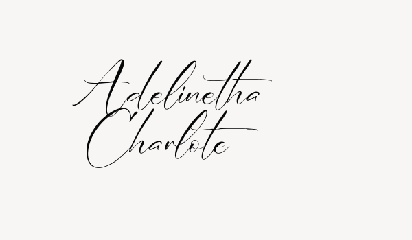 Adelinetha Charlote Font