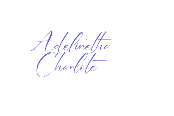 Adelinetha Charlote Font