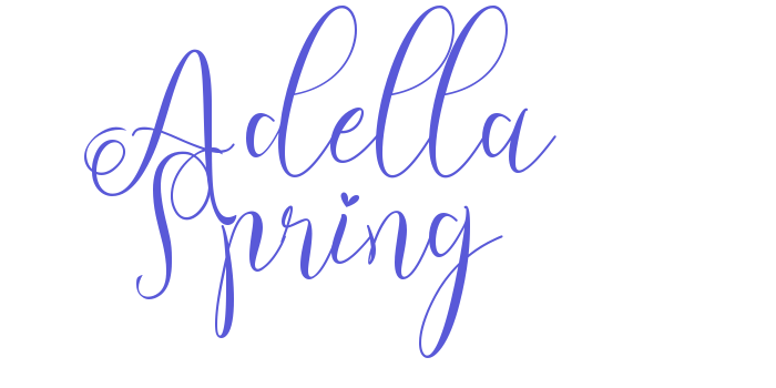 Adella Spring Font