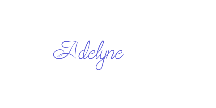 Adelyne Font Download