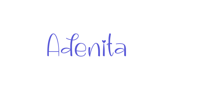 Adenita Font Download