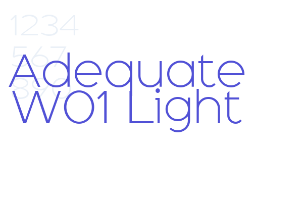 Adequate W01 Light