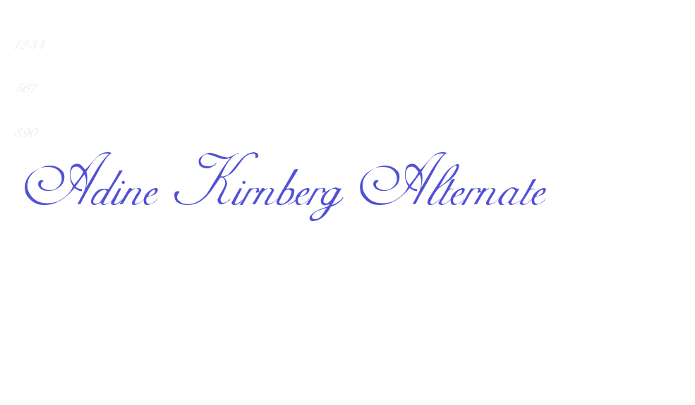 Adine Kirnberg Alternate-font-download