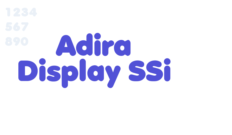 Adira Display SSi-font-download