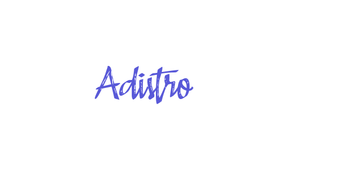 Adistro Font Download