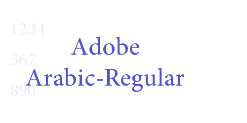 Adobe Arabic-Regular