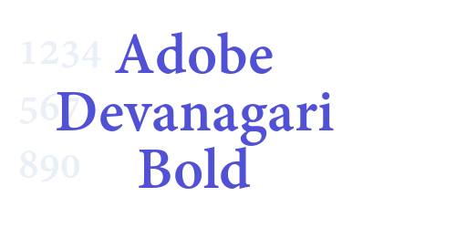 Adobe Devanagari Bold-font-download