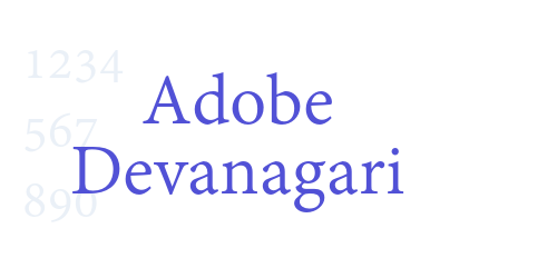 Adobe Devanagari-font-download