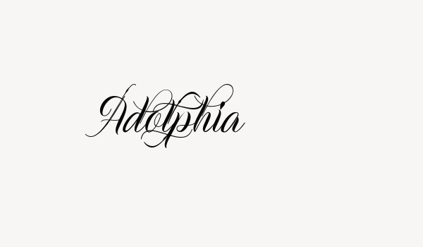 Adolphia Font