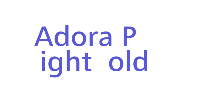 Adora PRO Light Bold Font Download